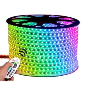 220V Dış Mekan Hortum RGB Şerit Led